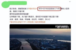 秦昊《借命而生》登陆央视，迷雾剧场悬疑新作